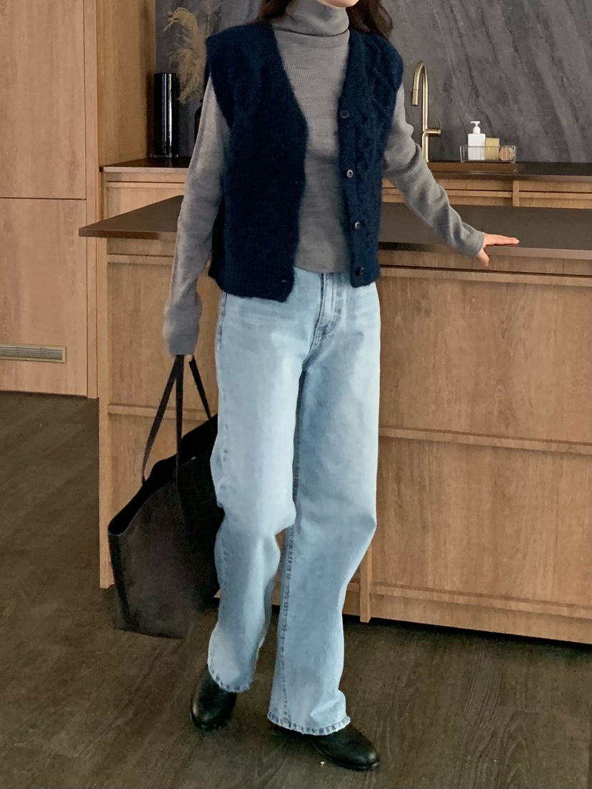 BLEECKER韓國直郵㊣女裝新款時尚25秋冬休閑職業人氣推薦馬甲BLEECKER馬甲