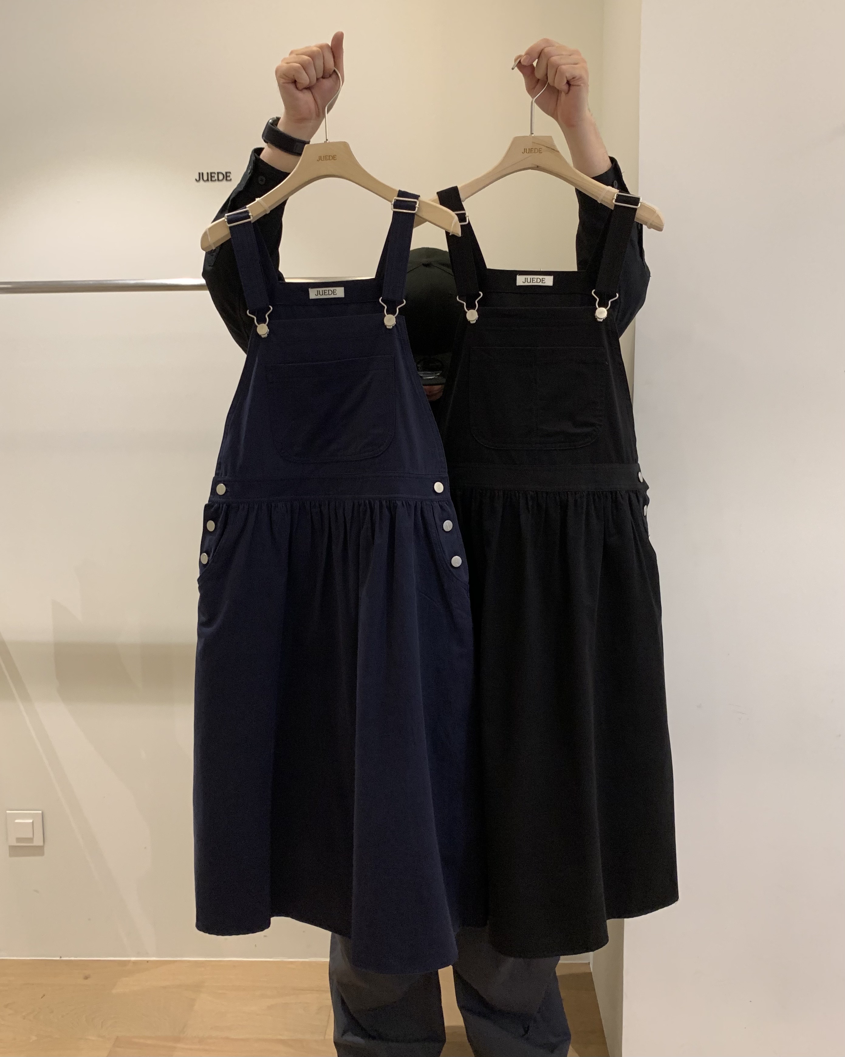 JUEDE東大門㊣實拍女士新品25秋冬連衣裙JUEDE連衣裙