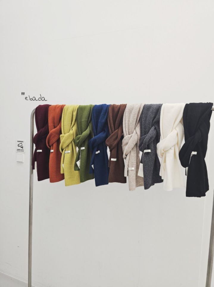 EBADA韓國代購㊣女士新品25秋冬人氣推薦熱賣職業休閑圍巾披肩EBADA圍巾/披肩