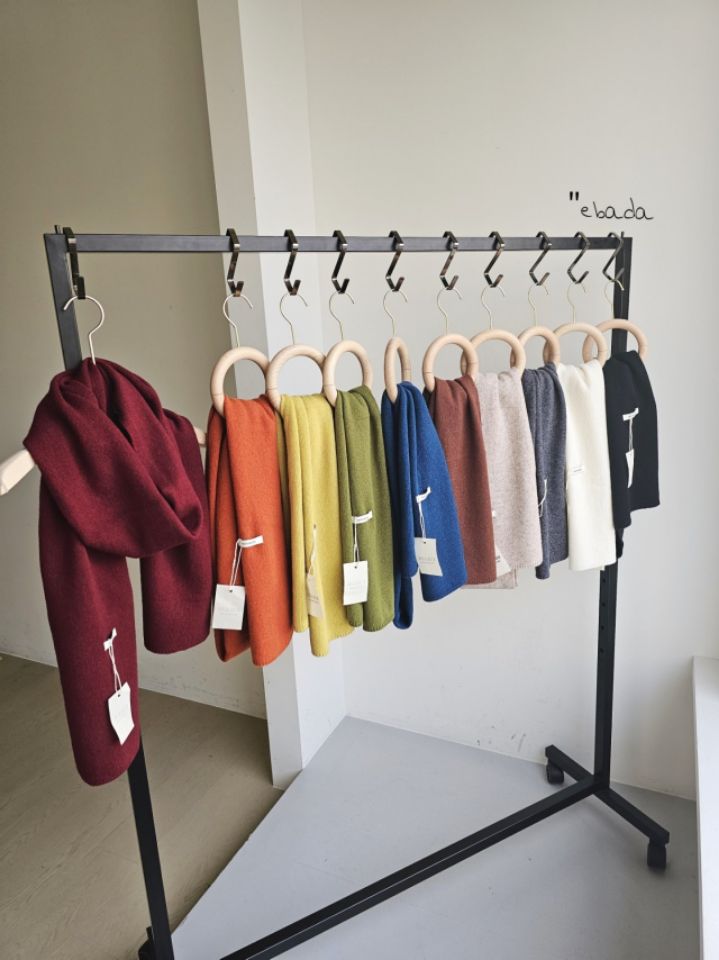 EBADA韓國代購㊣女士新品25秋冬人氣推薦熱賣職業休閑圍巾披肩EBADA圍巾/披肩