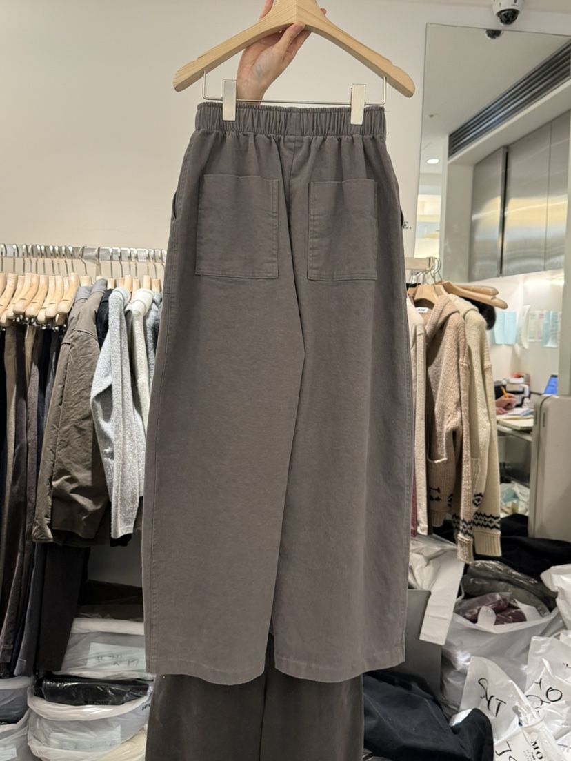 MONE-A韓國直郵㊣女士新款熱賣職業推薦休閑時尚休閑褲口袋MONE-A休閑褲