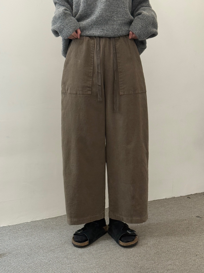 MONE-A韓國直郵㊣女士新款熱賣職業推薦休閑時尚休閑褲口袋MONE-A休閑褲圖色1