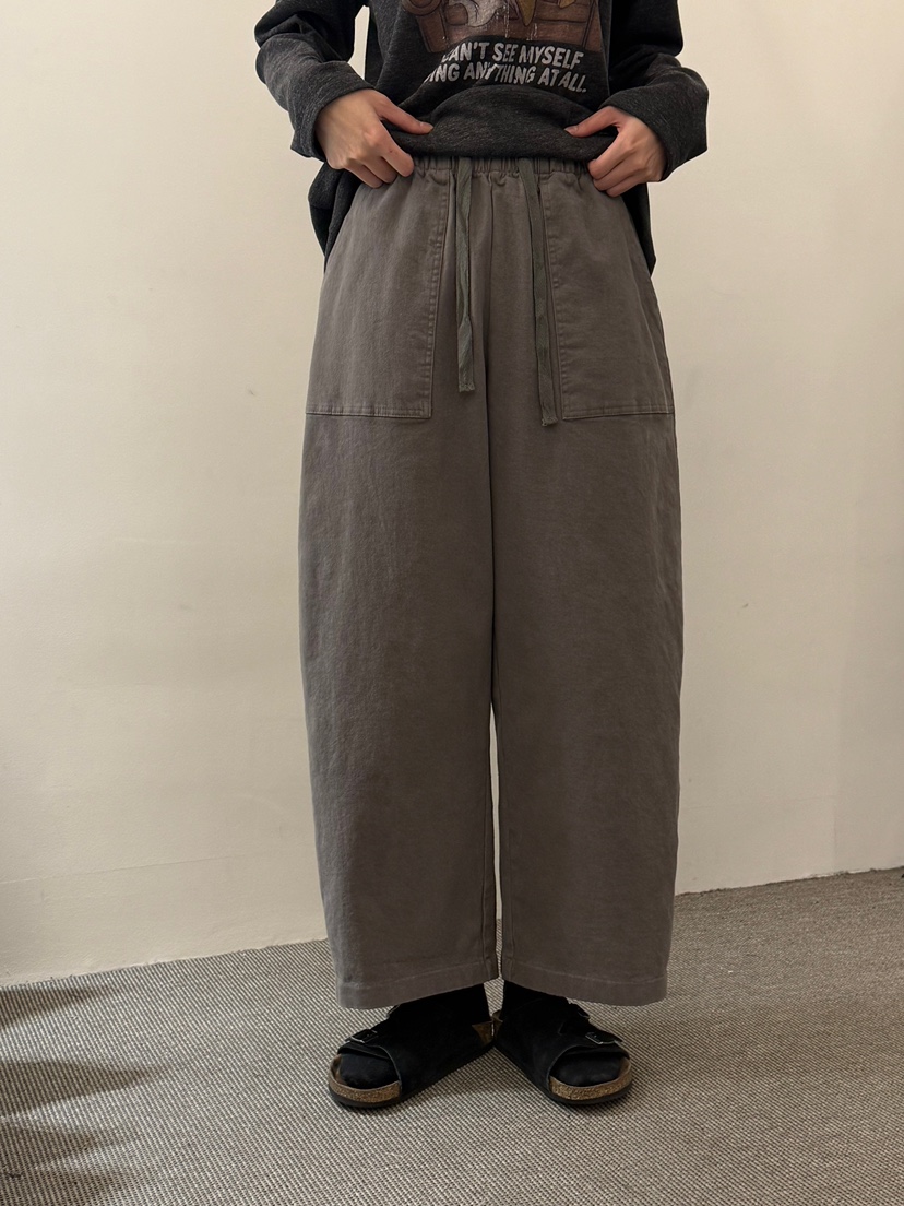 MONE-A韓國直郵㊣女士新款熱賣職業推薦休閑時尚休閑褲口袋MONE-A休閑褲圖色3