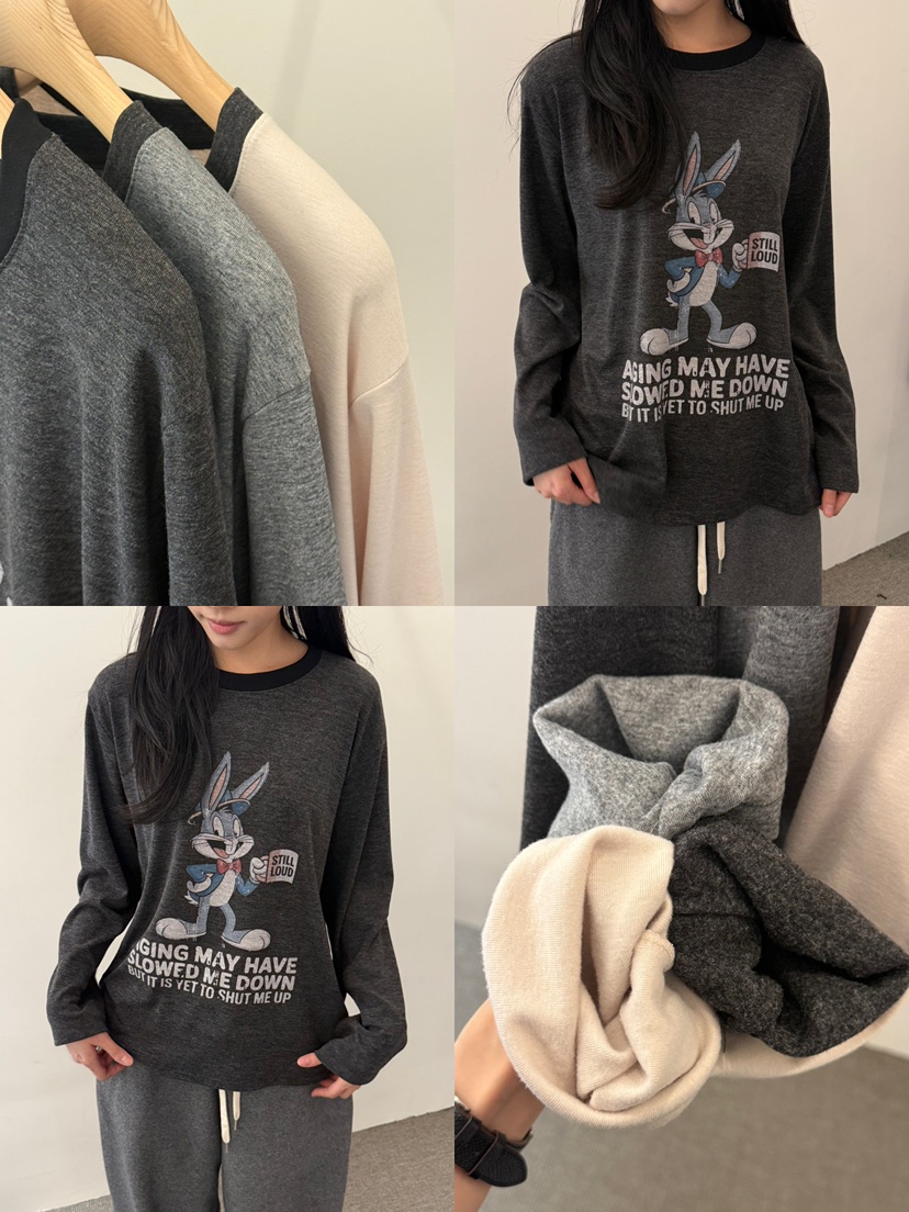 MONE-A東大門㊣直郵女裝新品人氣職業休閑熱賣25秋冬長袖T恤MONE-A長袖T恤