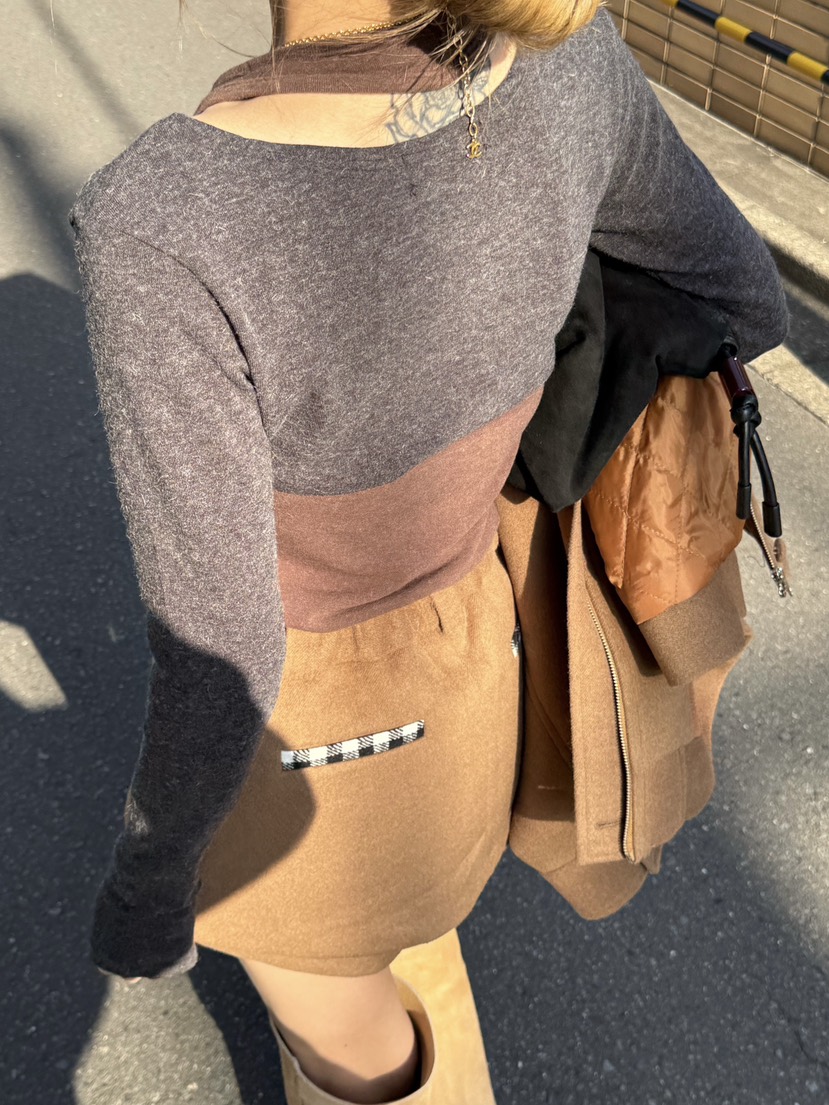 ZEROZERO東大門㊣代購女裝新款熱賣時尚推薦休閑25秋冬裙褲羊毛ZEROZERO裙褲