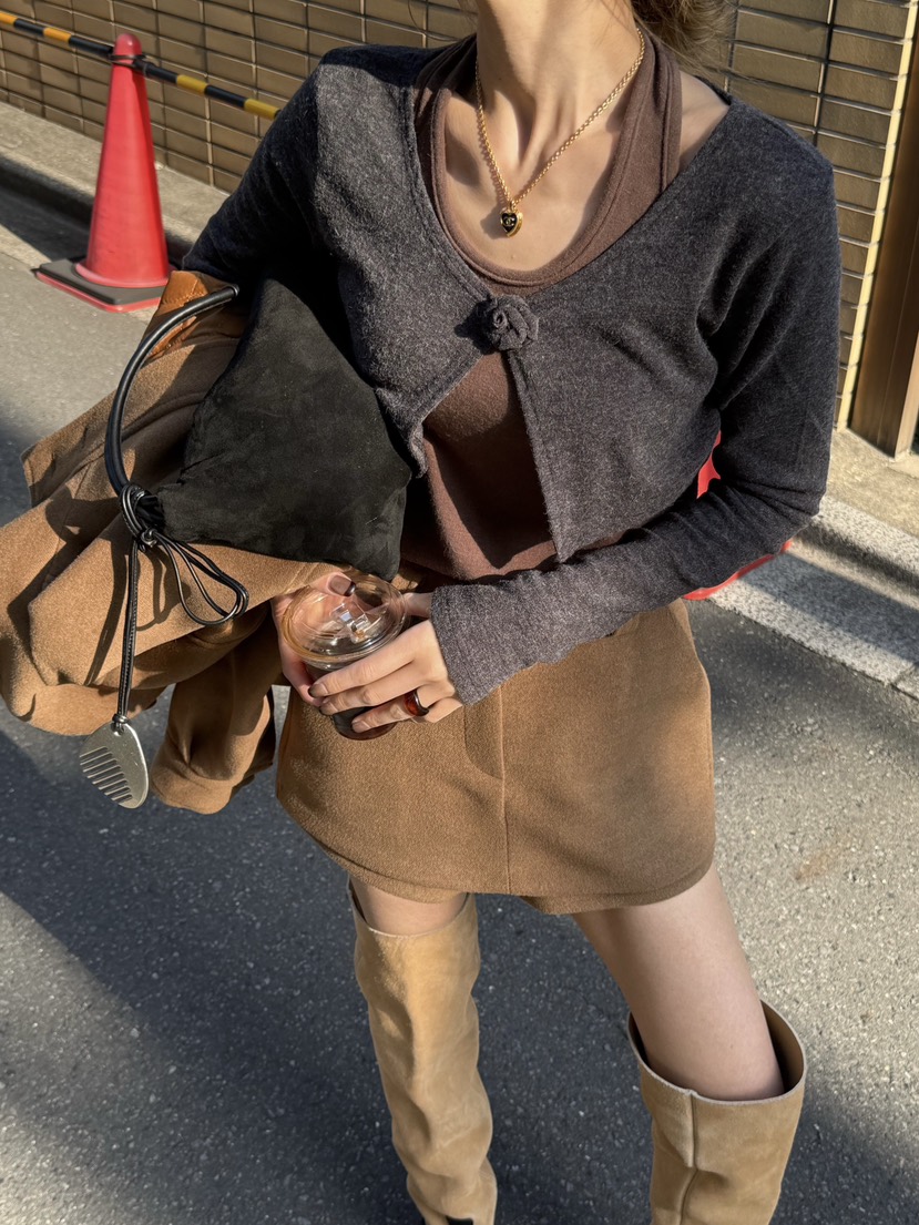 ZEROZERO東大門㊣代購女裝新款熱賣時尚推薦休閑25秋冬裙褲羊毛ZEROZERO裙褲