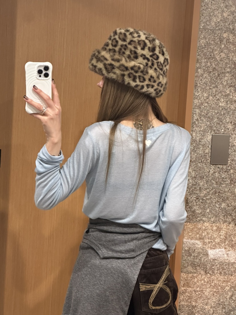 ZEROZERO東大門㊣代購女裝新品熱賣職業25秋冬T恤不含內搭羊毛ZEROZEROT恤