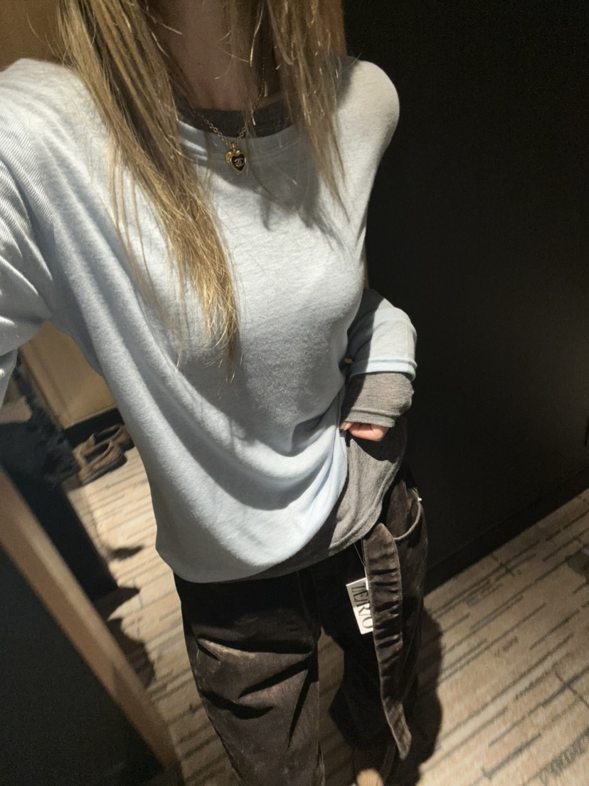 ZEROZERO東大門㊣代購女裝新品熱賣職業25秋冬T恤不含內搭羊毛ZEROZEROT恤