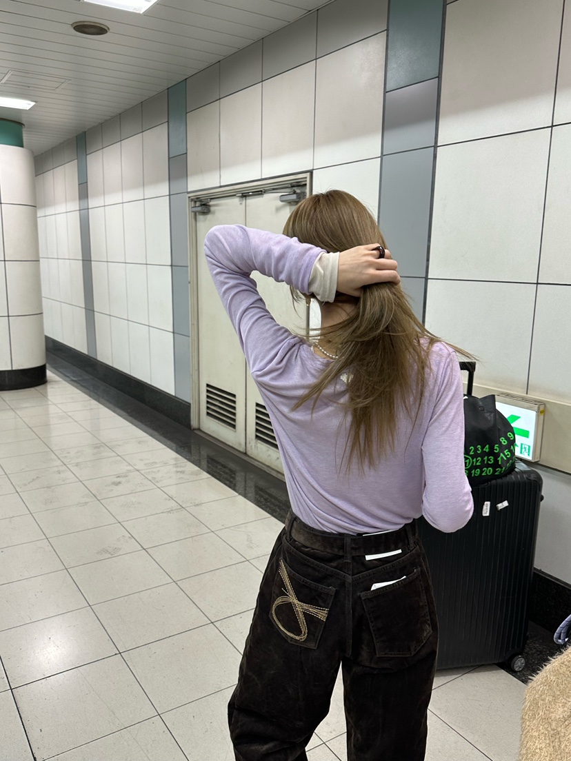 ZEROZERO東大門㊣代購女裝新品熱賣職業25秋冬T恤不含內搭羊毛ZEROZEROT恤