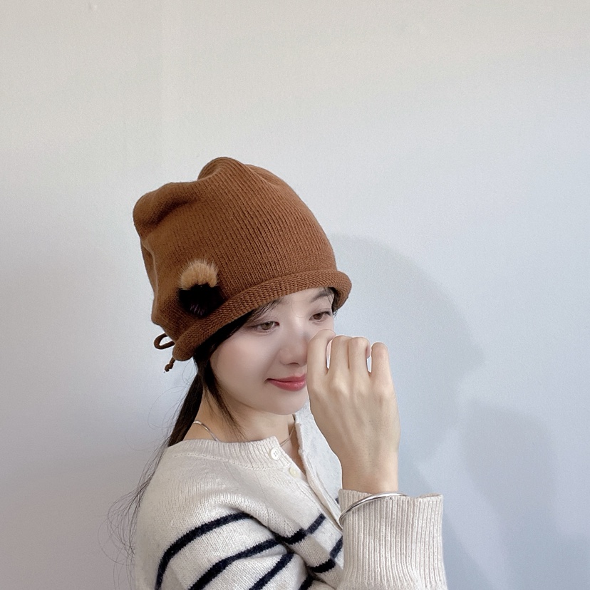 LOVELY HAT韓國代購㊣女士新款25秋冬休閑職業人氣推薦帽子LOVELY HAT帽子圖色2
