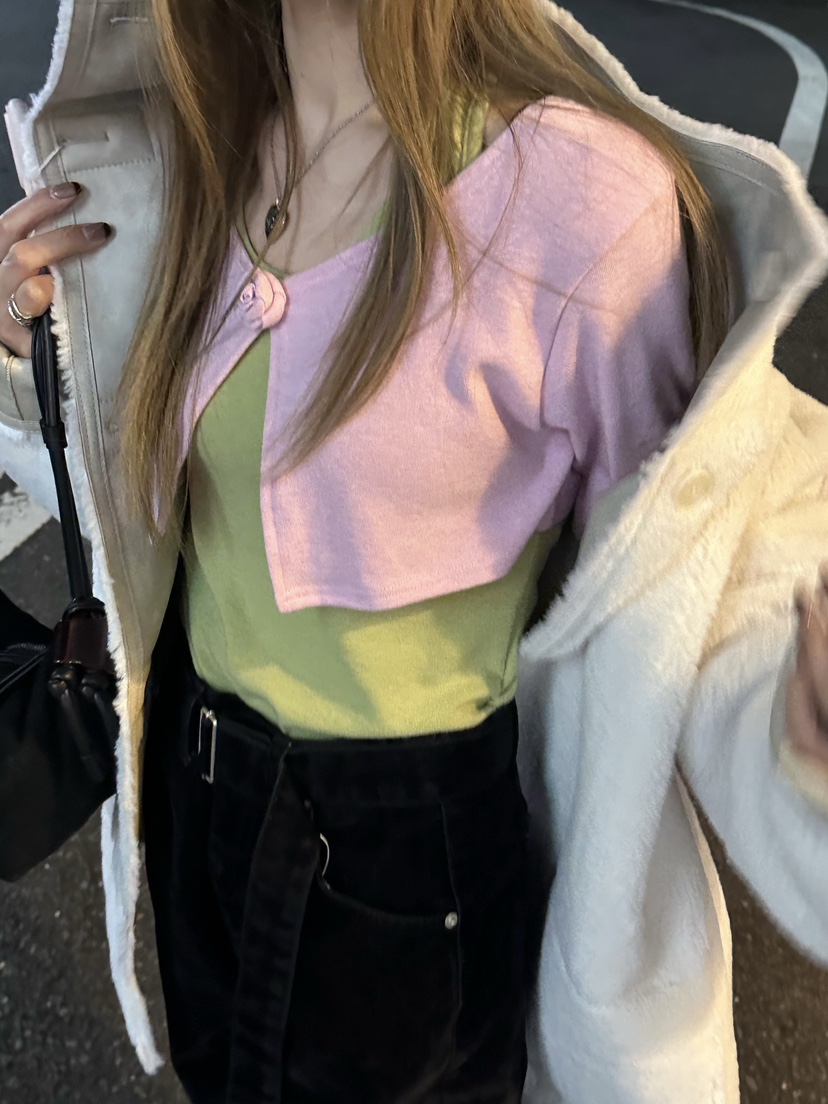 ZEROZERO東大門㊣直郵女士新款推薦25秋冬熱賣長袖T恤假兩件ZEROZERO長袖T恤