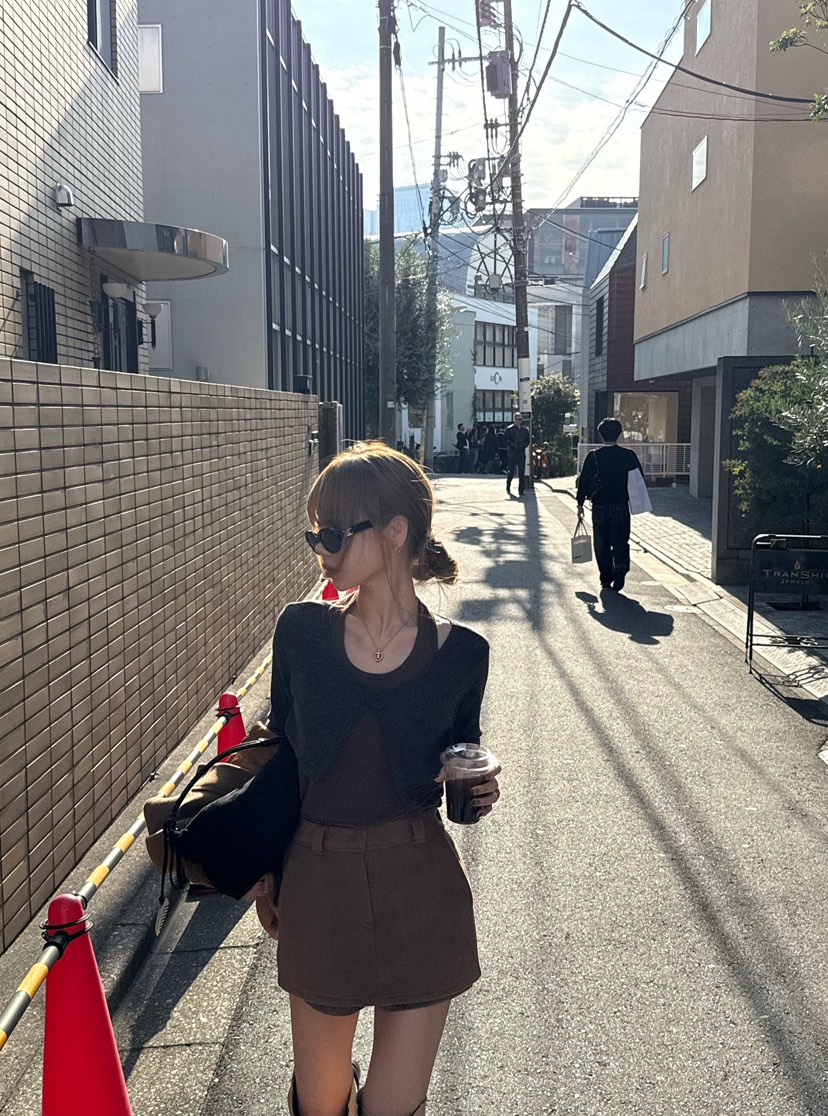 ZEROZERO東大門㊣直郵女士新款推薦25秋冬熱賣長袖T恤假兩件ZEROZERO長袖T恤