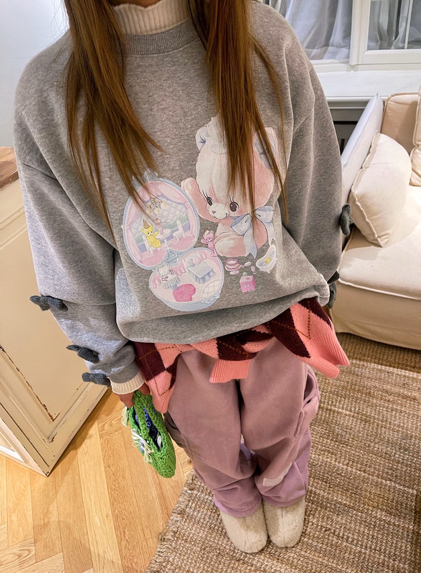 BOUTIQUE-L韓國代購㊣女士新款時尚推薦熱賣職業人氣25秋冬衛衣BOUTIQUE-L衛衣