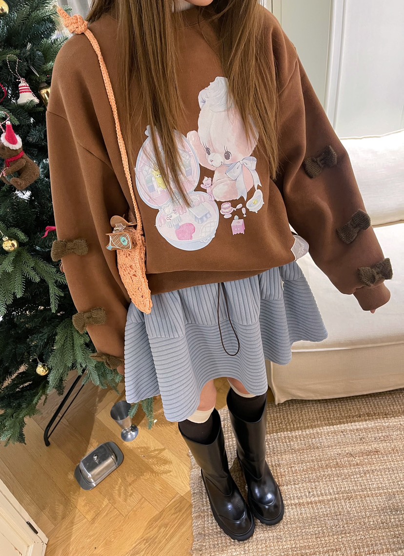 BOUTIQUE-L韓國代購㊣女士新款時尚推薦熱賣職業人氣25秋冬衛衣BOUTIQUE-L衛衣