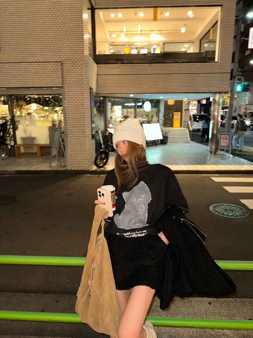 ZEROZERO韓國直郵㊣女裝新款職業時尚推薦熱賣25秋冬人氣T恤ZEROZEROT恤