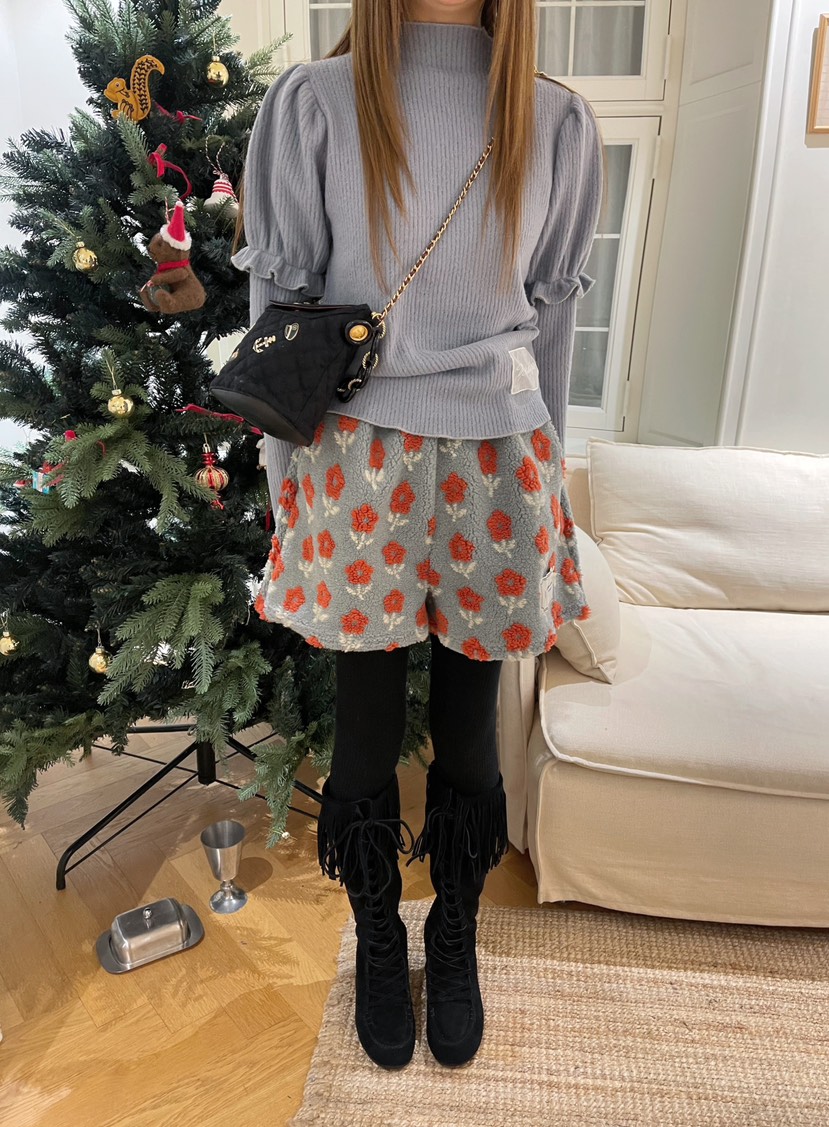 BOUTIQUE-L東大門㊣代購女裝新品25秋冬人氣時尚職業熱賣短褲BOUTIQUE-L短褲