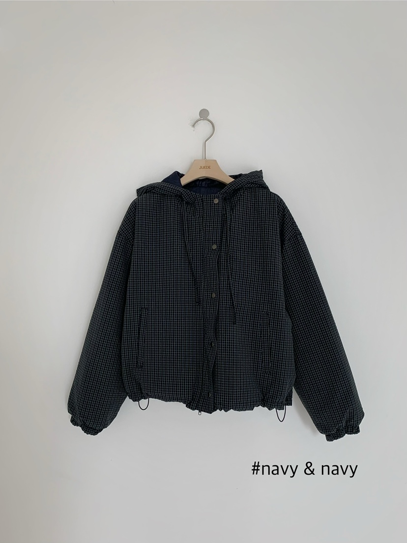 JUEDE東大門㊣直郵女士新款休閑短款棉服兩面穿雙面JUEDE短款棉服圖色2