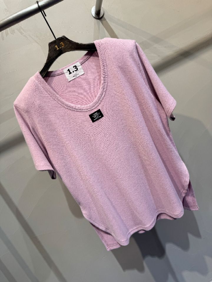 1.3東大門㊣直郵女裝新款推薦時尚休閑人氣熱賣25秋冬職業T恤1.3T恤