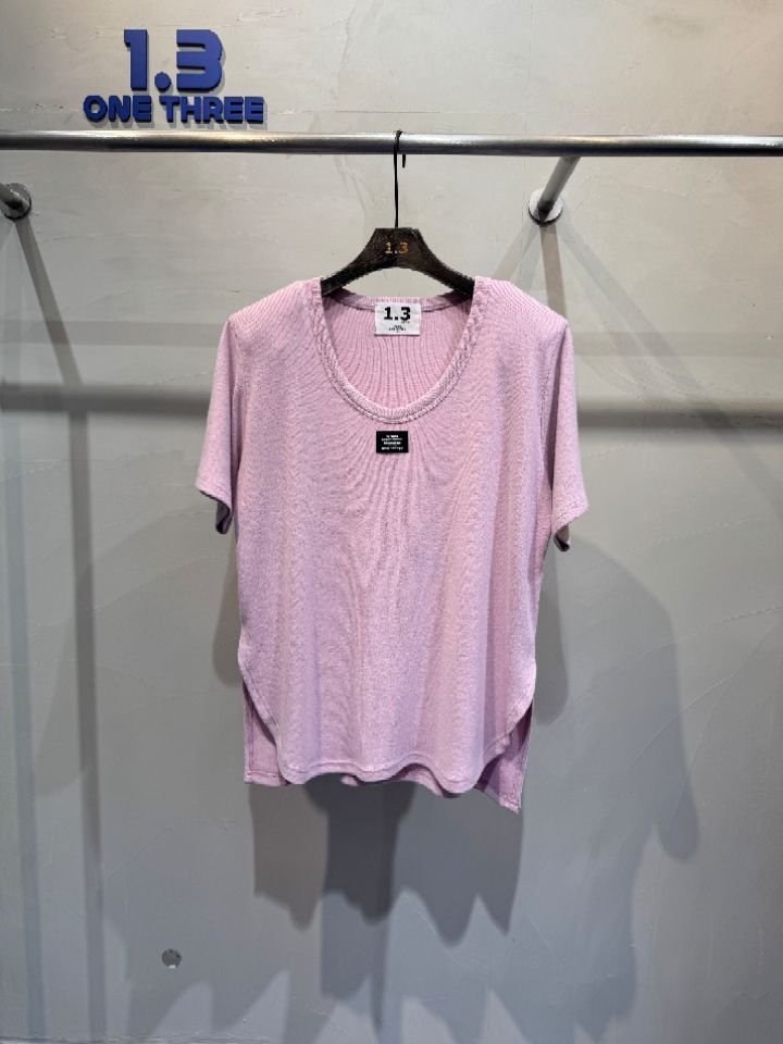 1.3東大門㊣直郵女裝新款推薦時尚休閑人氣熱賣25秋冬職業T恤1.3T恤圖色3