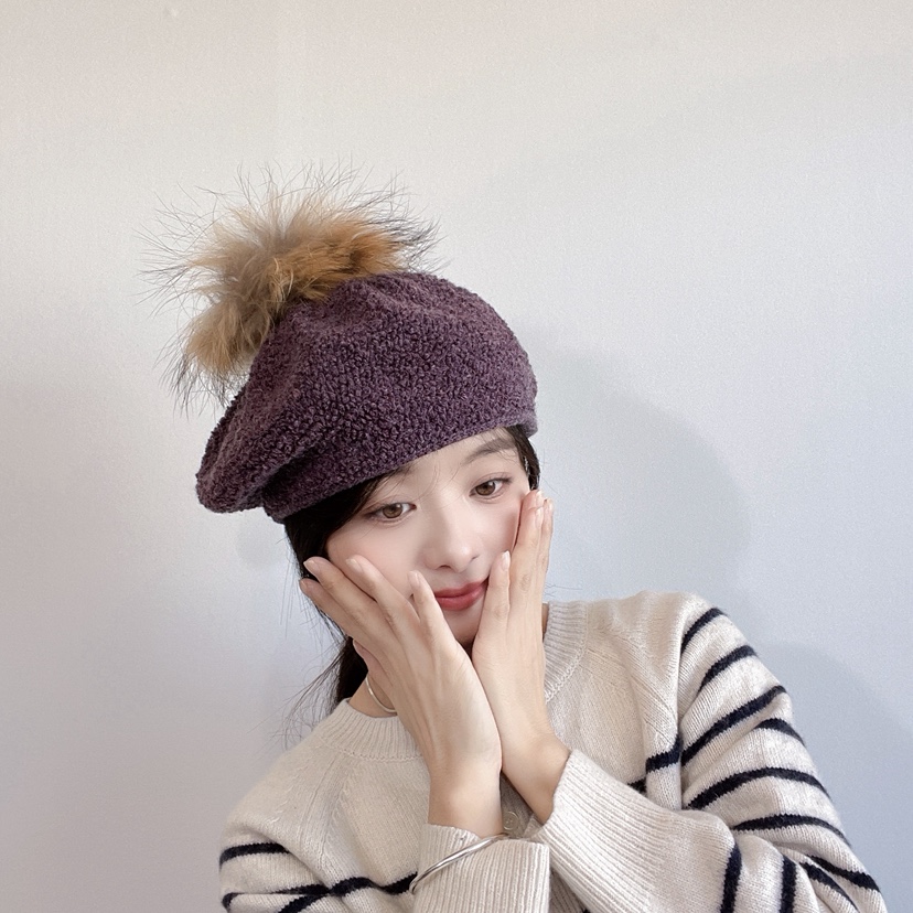 LOVELY HAT東大門㊣代購女裝新款時尚人氣熱賣25秋冬職業帽子LOVELY HAT帽子