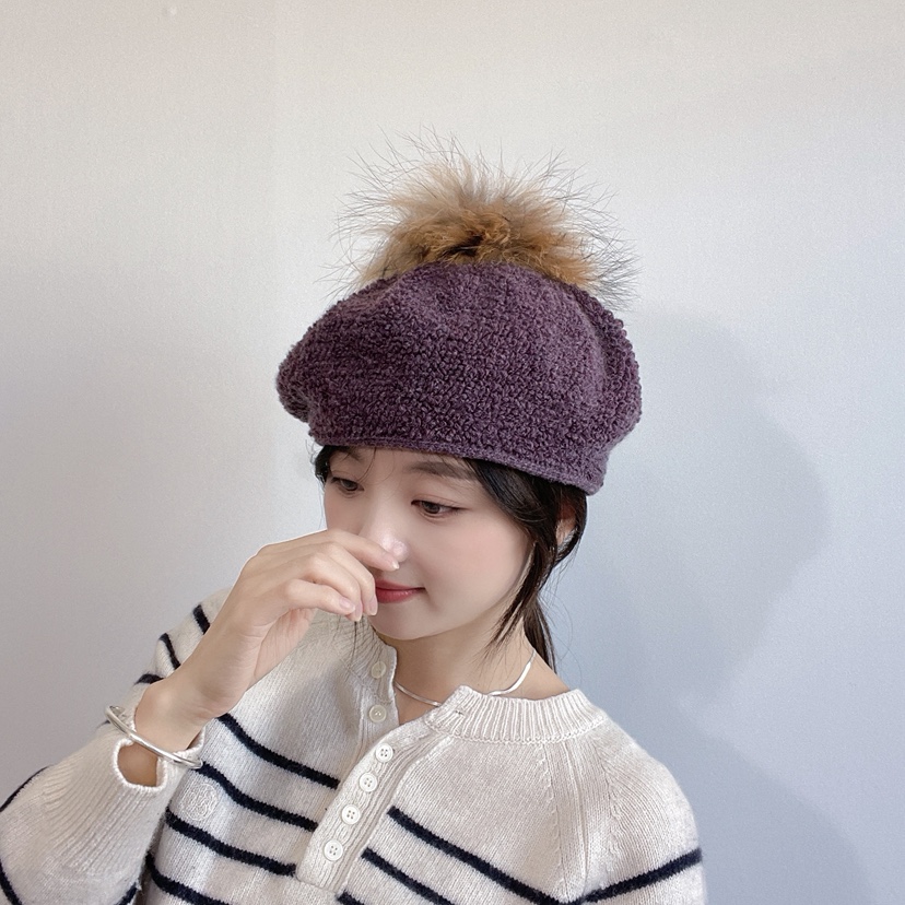 LOVELY HAT東大門㊣代購女裝新款時尚人氣熱賣25秋冬職業帽子LOVELY HAT帽子圖色2