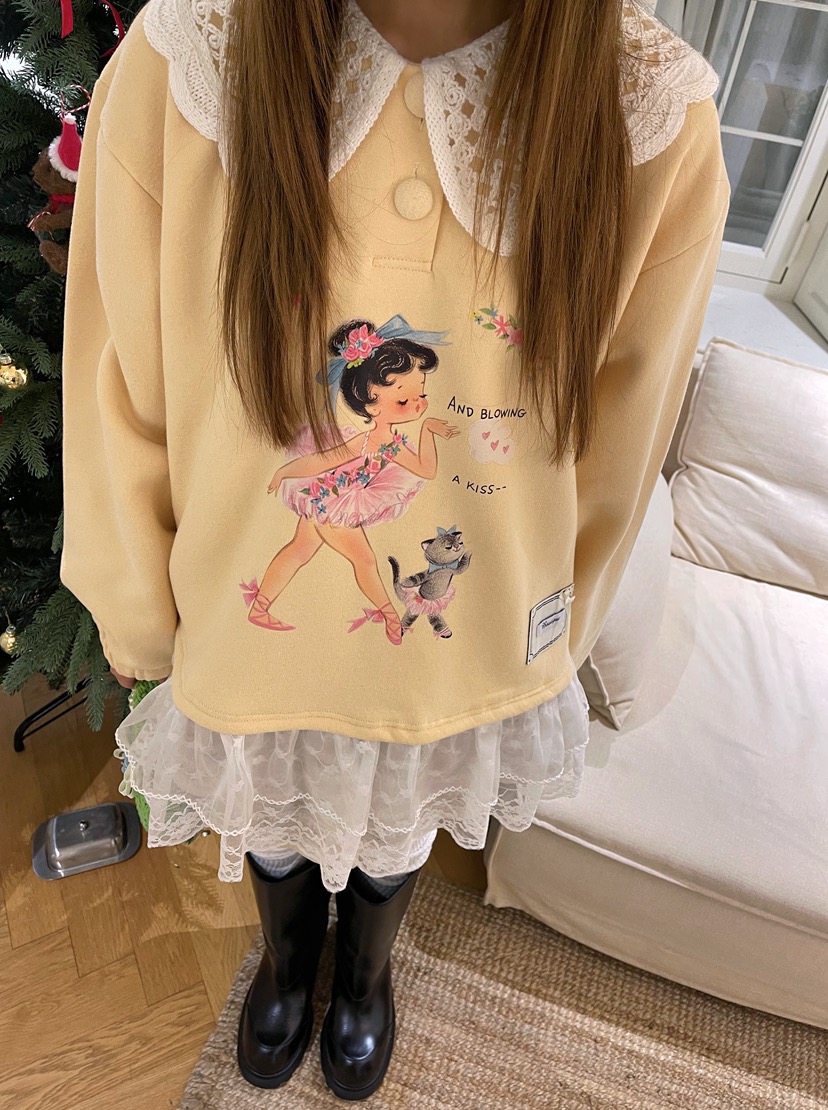 BOUTIQUE-L韓國直郵㊣女士新款休閑推薦時尚25秋冬人氣衛衣BOUTIQUE-L衛衣