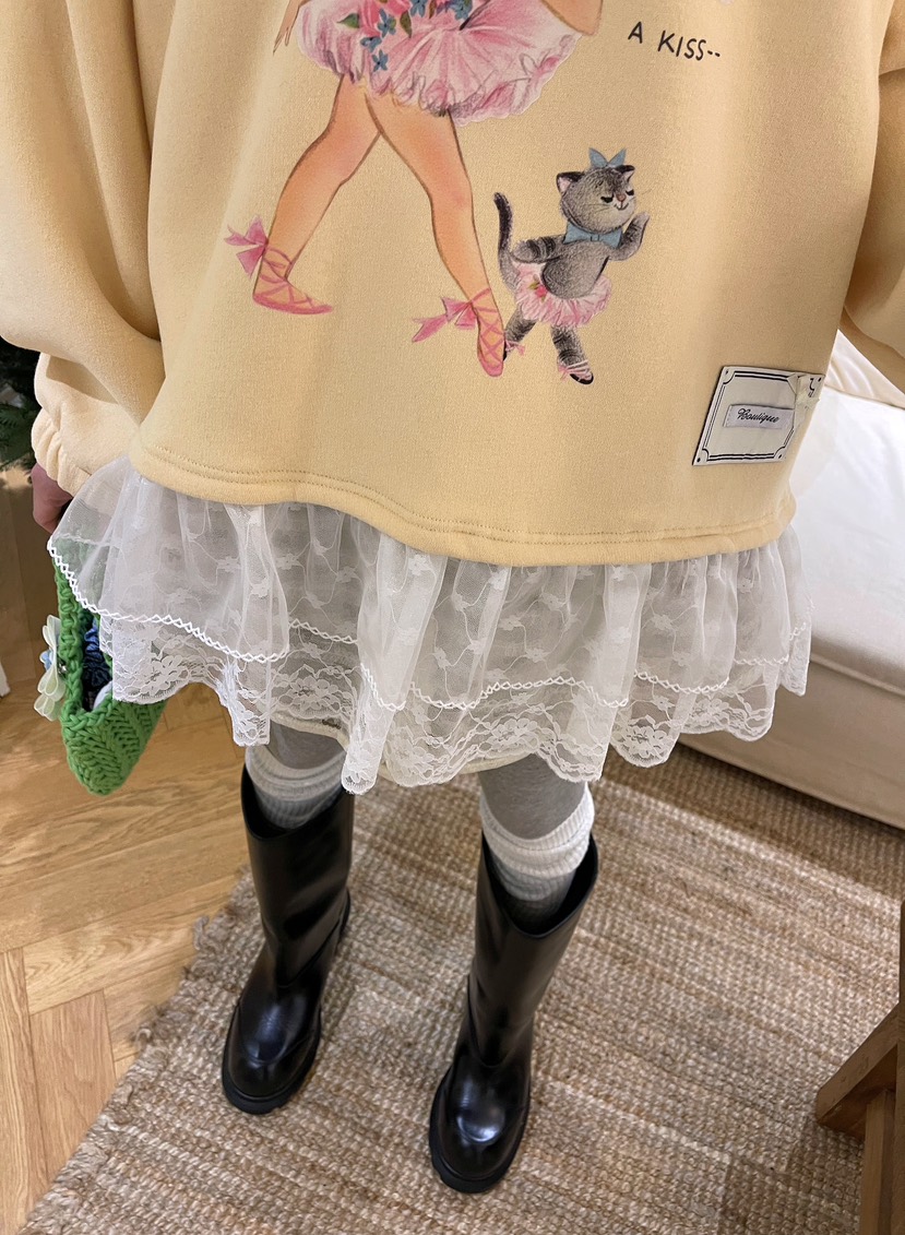 BOUTIQUE-L韓國直郵㊣女士新款休閑推薦時尚25秋冬人氣衛衣BOUTIQUE-L衛衣