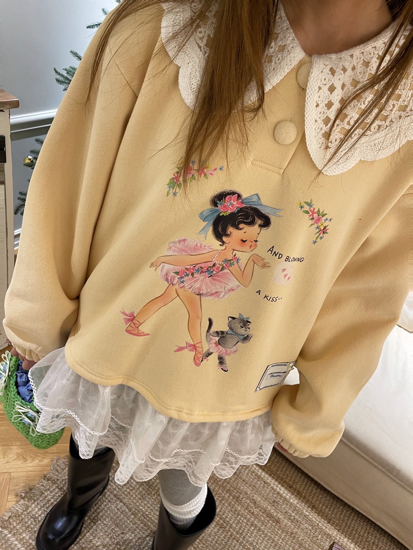 BOUTIQUE-L韓國直郵㊣女士新款休閑推薦時尚25秋冬人氣衛衣BOUTIQUE-L衛衣