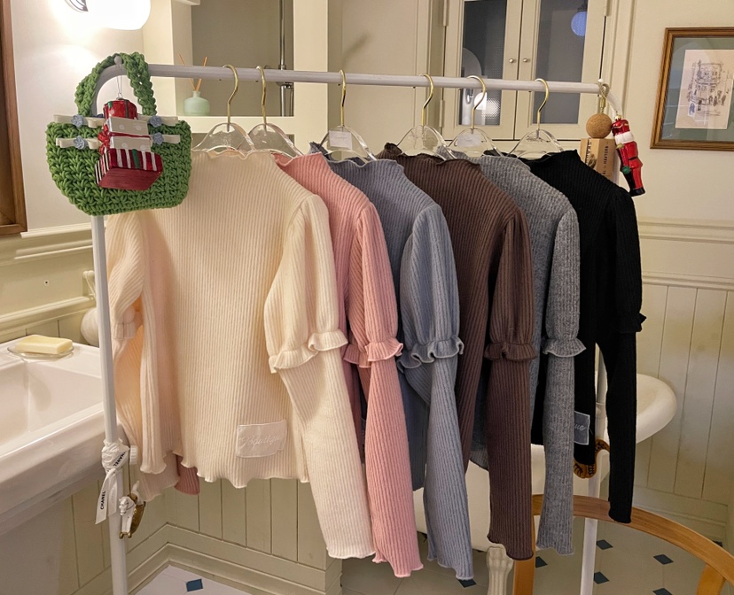 BOUTIQUE-L東大門㊣代購女士新款時尚熱賣人氣推薦25秋冬針織衫BOUTIQUE-L針織衫