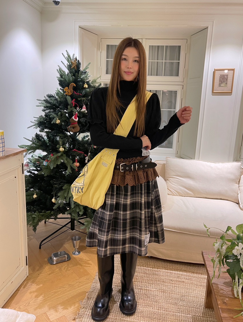 BOUTIQUE-L東大門㊣代購女士新款時尚熱賣人氣推薦25秋冬針織衫BOUTIQUE-L針織衫