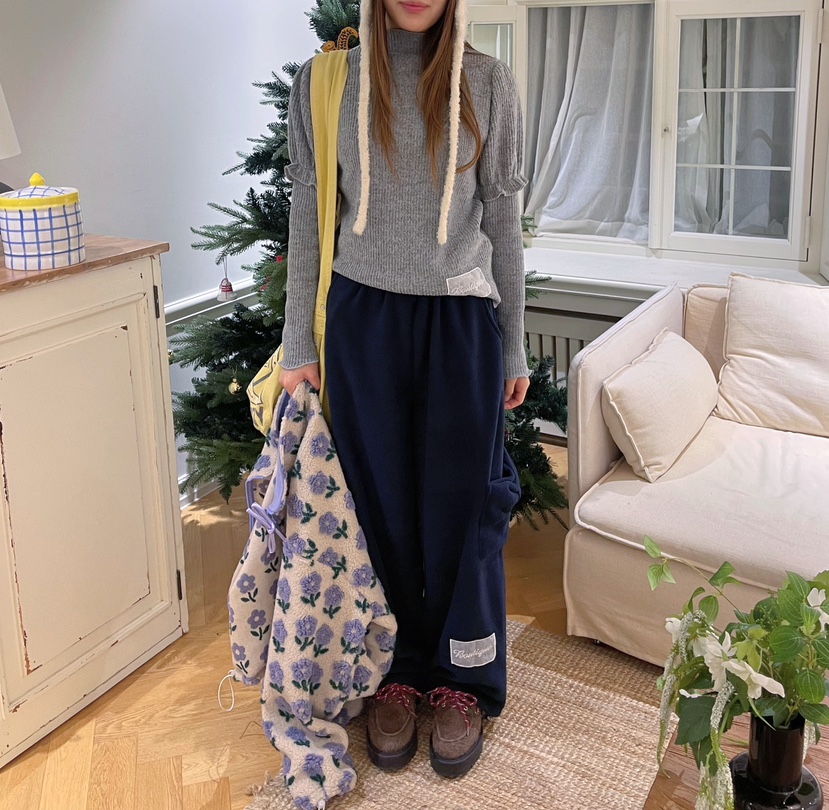 BOUTIQUE-L東大門㊣代購女士新款時尚熱賣人氣推薦25秋冬針織衫BOUTIQUE-L針織衫