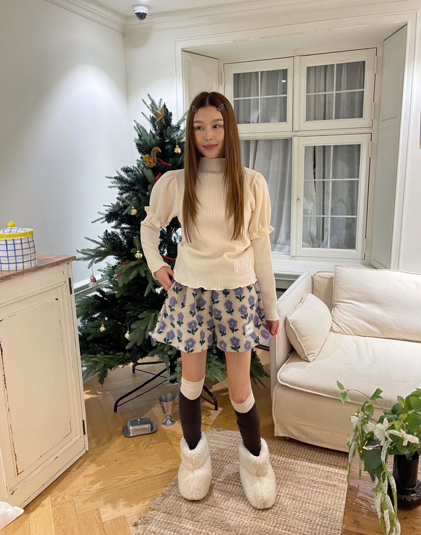 BOUTIQUE-L東大門㊣代購女士新款時尚熱賣人氣推薦25秋冬針織衫BOUTIQUE-L針織衫