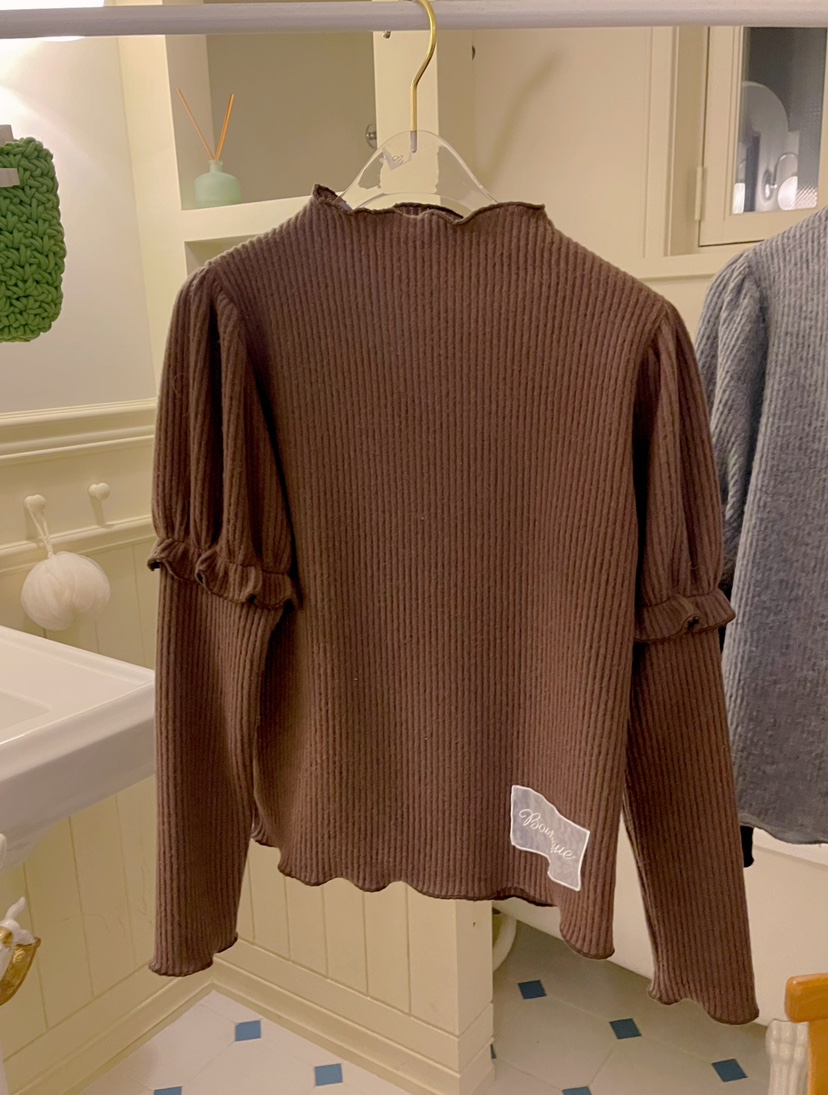 BOUTIQUE-L東大門㊣代購女士新款時尚熱賣人氣推薦25秋冬針織衫BOUTIQUE-L針織衫圖色3