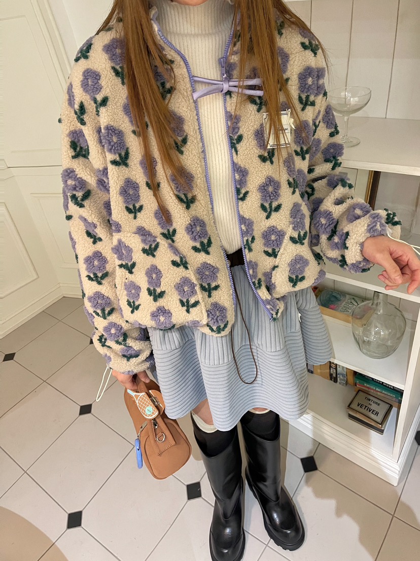 BOUTIQUE-L東大門㊣實拍女裝新品時尚職業人氣25秋冬休閑夾克BOUTIQUE-L夾克