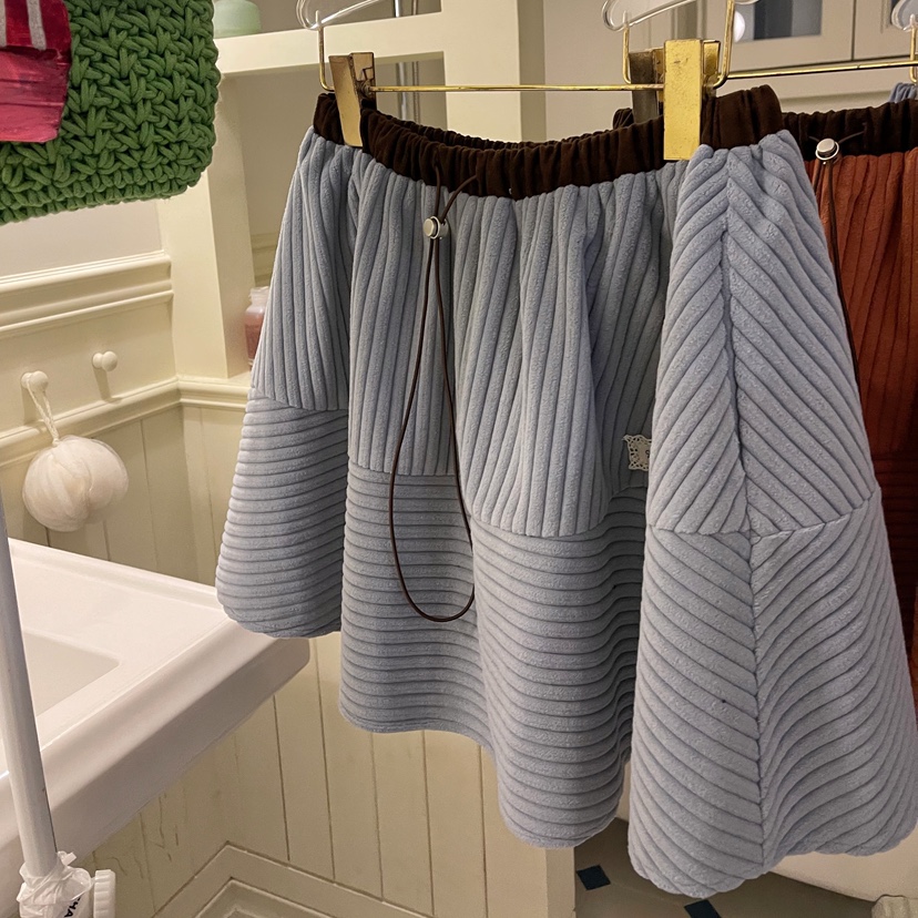 BOUTIQUE-L東大門㊣代購女裝新品熱賣25秋冬人氣時尚休閑短裙BOUTIQUE-L短裙圖色3