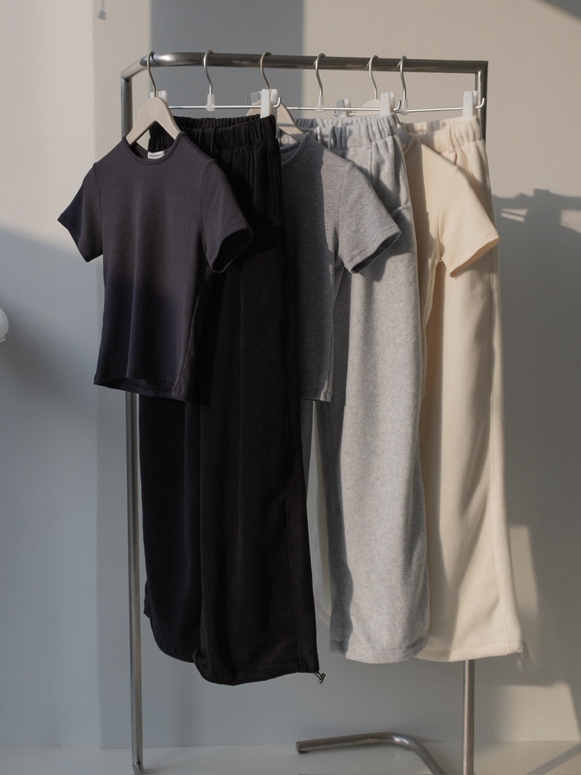 INSSENSE-A東大門㊣代購女裝新款熱賣休閑人氣25秋冬休閑褲抓絨INSSENSE-A休閑褲