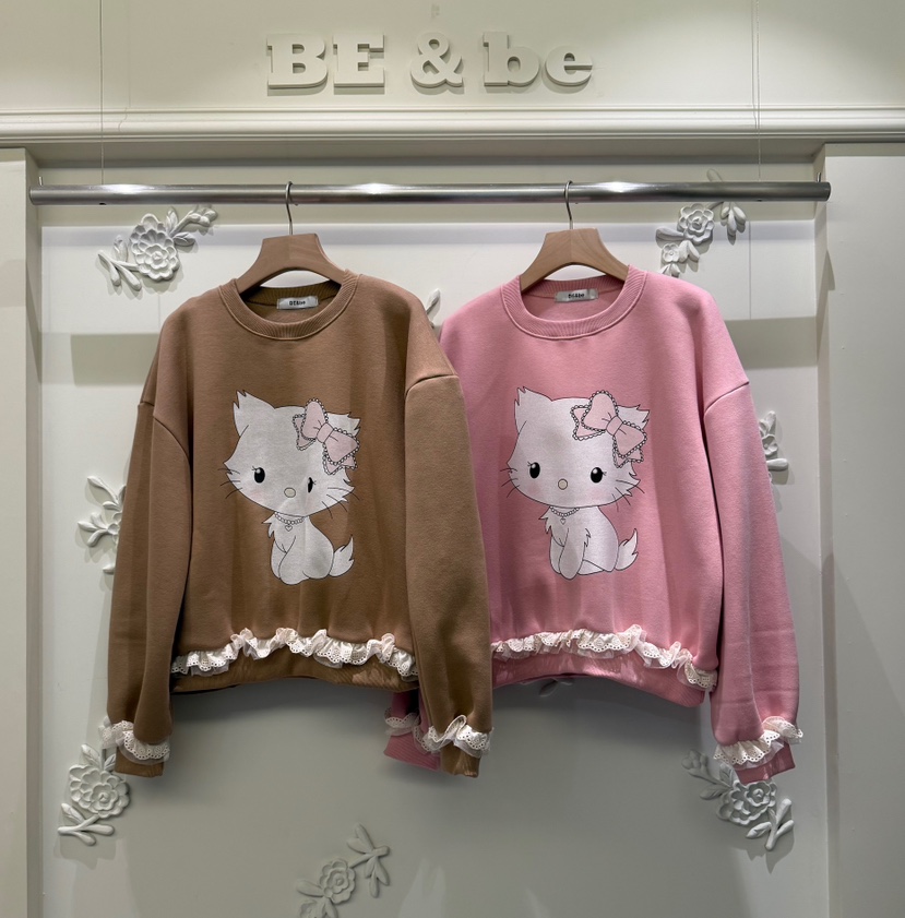 BE&amp;BE東大門㊣實拍女士新款人氣休閑職業25秋冬推薦衛衣BE&be衛衣