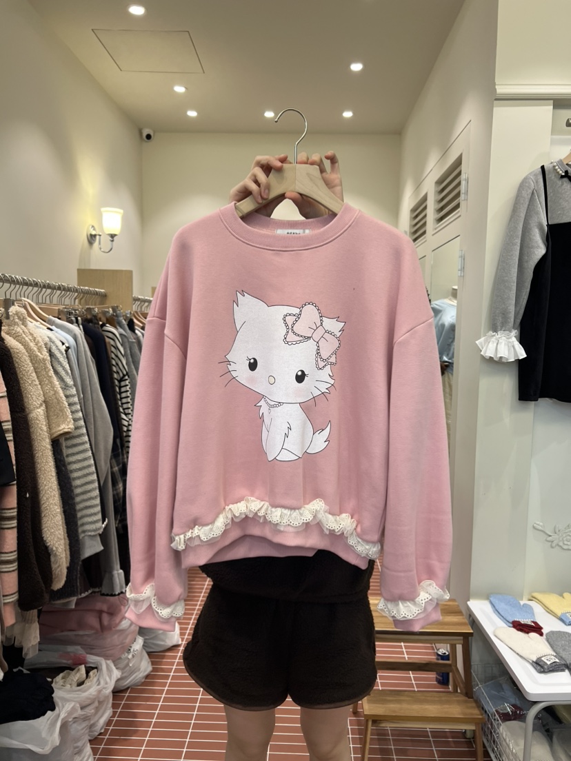 BE&amp;BE東大門㊣實拍女士新款人氣休閑職業25秋冬推薦衛衣BE&be衛衣圖色1