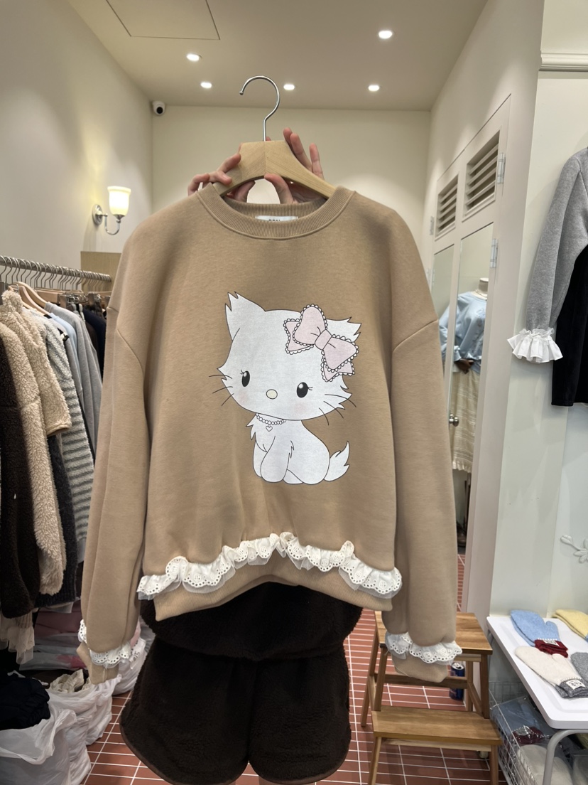 BE&amp;BE東大門㊣實拍女士新款人氣休閑職業25秋冬推薦衛衣BE&be衛衣圖色2