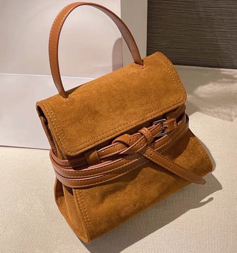 AWESOME-L韓國直郵㊣女士新款職業推薦25秋冬手拿包腋下包麂皮AWESOME-L手拿包/腋下包圖色1