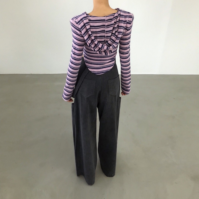 2TWO MOON東大門㊣直郵女裝新款時尚休閑職業長袖T恤連帽衫2TWO MOON長袖T恤