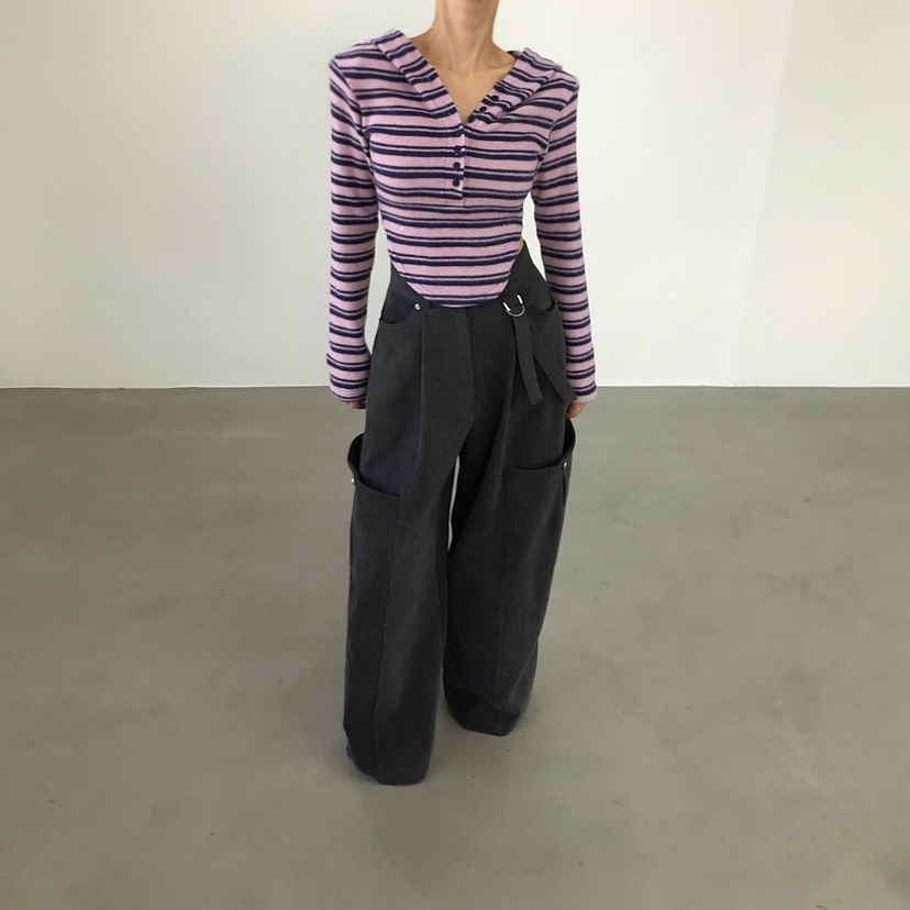 2TWO MOON東大門㊣直郵女裝新款時尚休閑職業長袖T恤連帽衫2TWO MOON長袖T恤