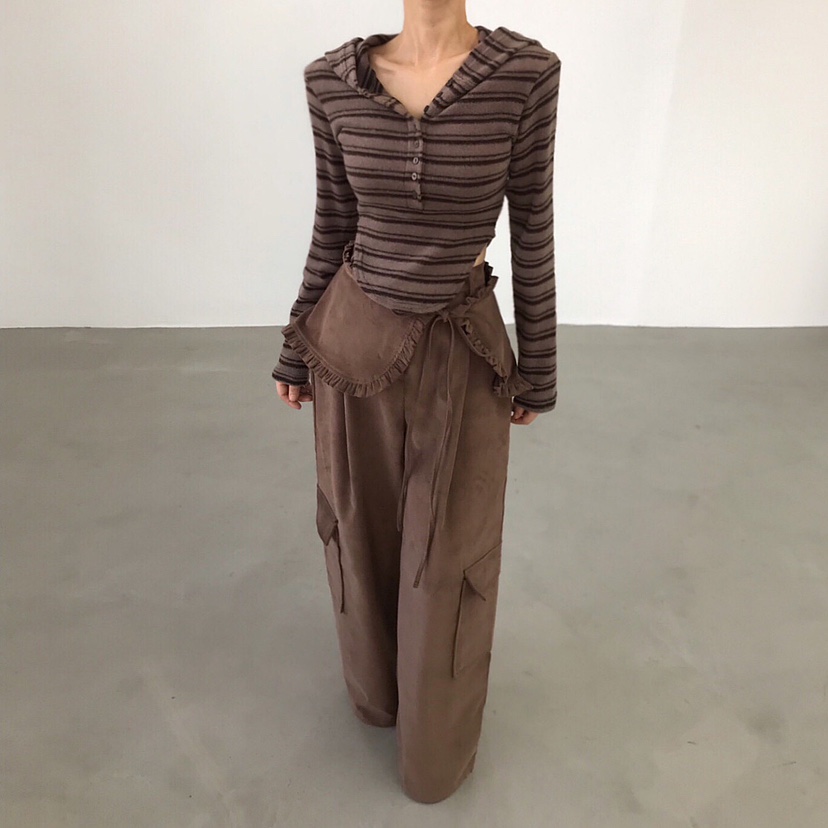 2TWO MOON東大門㊣直郵女裝新款時尚休閑職業長袖T恤連帽衫2TWO MOON長袖T恤