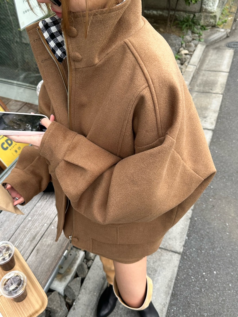 ZEROZERO東大門㊣直郵女裝新品休閑職業25秋冬推薦夾克羊毛ZEROZERO夾克