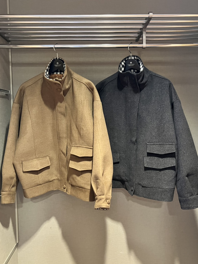 ZEROZERO東大門㊣直郵女裝新品休閑職業25秋冬推薦夾克羊毛ZEROZERO夾克