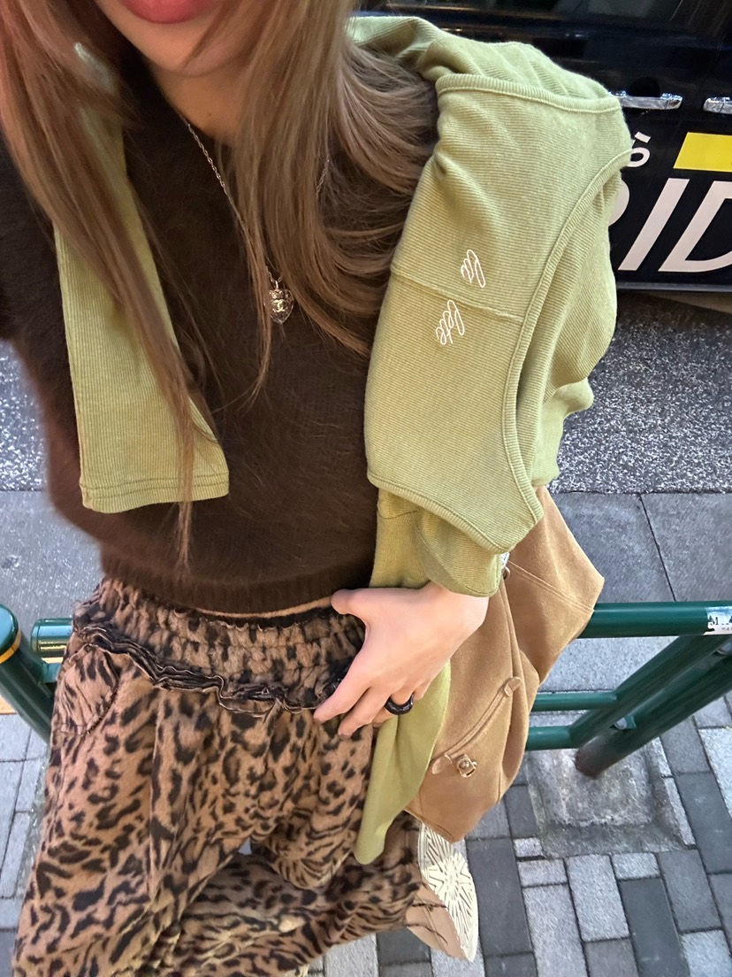 ZEROZERO韓國直郵㊣女士新品25秋冬人氣時尚長袖T恤假兩件柔軟ZEROZERO長袖T恤