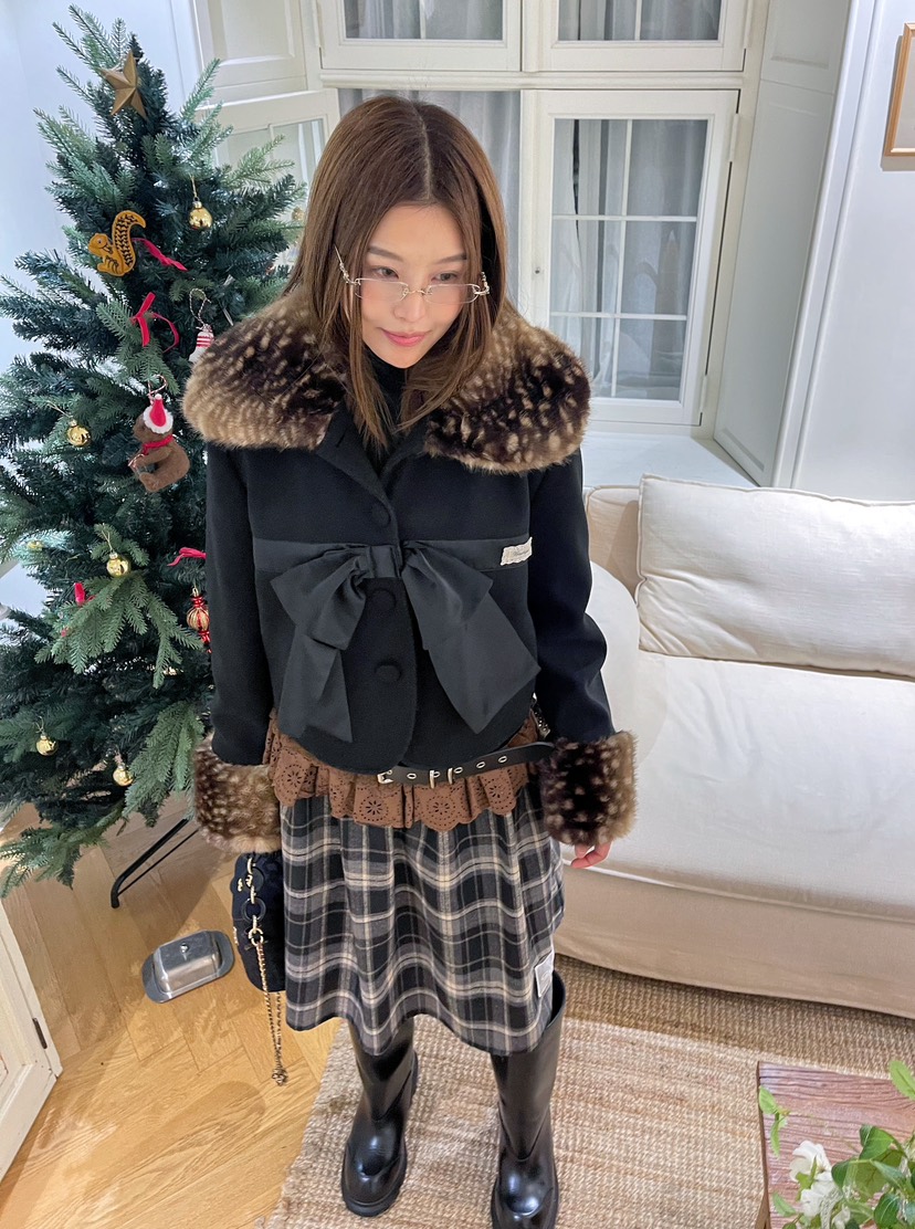 BOUTIQUE-L韓國直郵㊣女裝新款熱賣人氣休閑推薦職業25秋冬夾克BOUTIQUE-L夾克