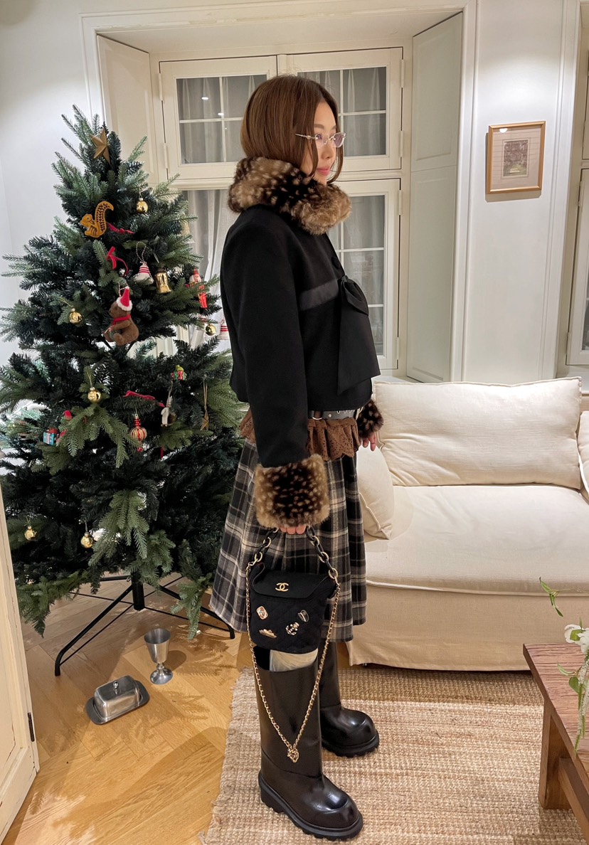 BOUTIQUE-L韓國直郵㊣女裝新款熱賣人氣休閑推薦職業25秋冬夾克BOUTIQUE-L夾克