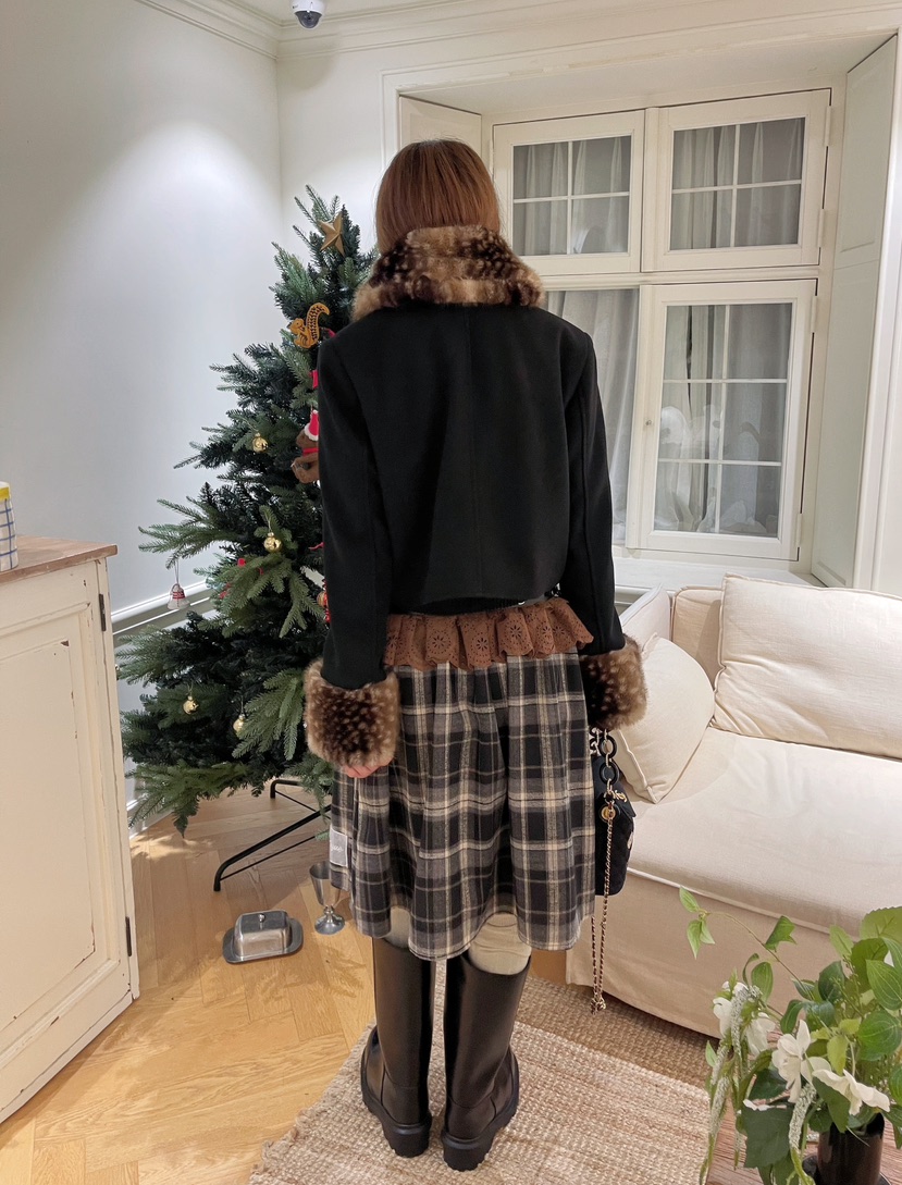 BOUTIQUE-L韓國直郵㊣女裝新款熱賣人氣休閑推薦職業25秋冬夾克BOUTIQUE-L夾克