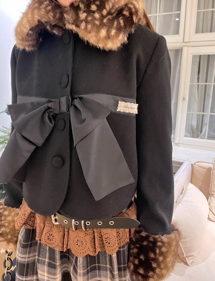 BOUTIQUE-L韓國直郵㊣女裝新款熱賣人氣休閑推薦職業25秋冬夾克BOUTIQUE-L夾克